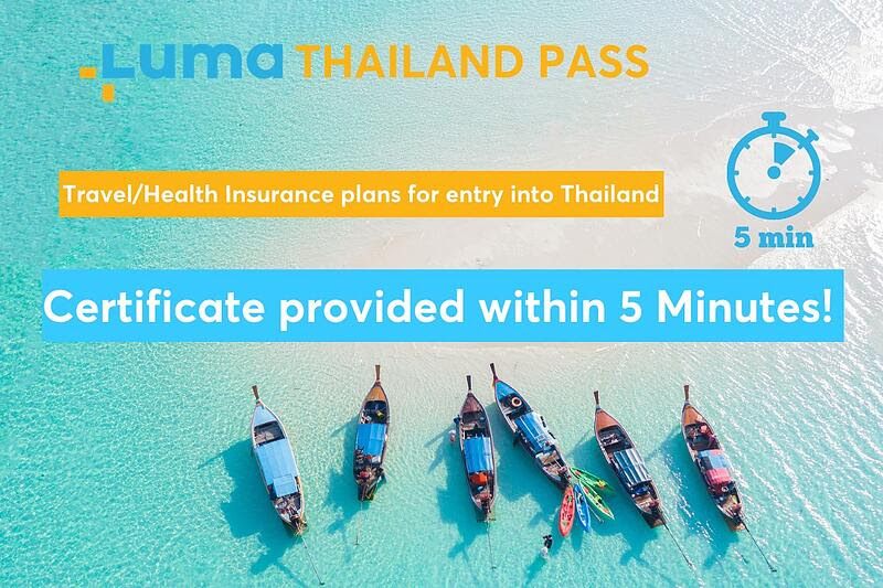 LUMA THAILAND PASS - COVID-19 INBOUND TRAVEL INSURANCE